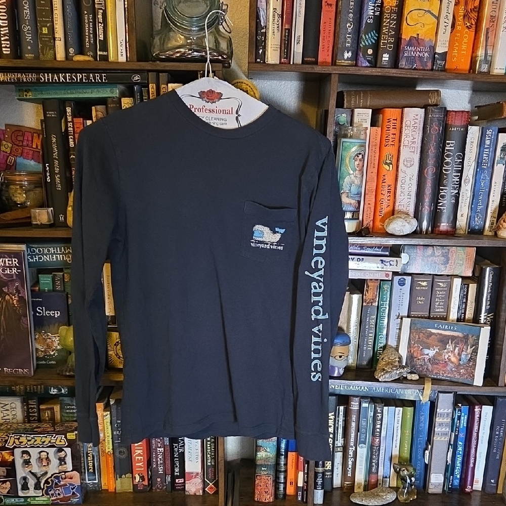 Vineyard Vines Dark Blue Long Sleeve Tee